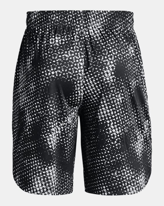 Men's UA Train Stretch Printed Shorts in Brown image number 6